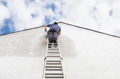 Peinture extérieure à Ploumoguer — façades et ravalement